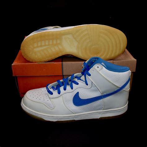 Nike Dunk High Unc University Blue White Eluxive