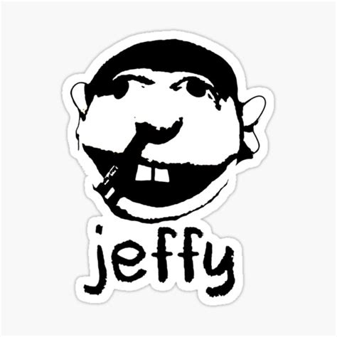 Jeffy Face Why Sticker For Sale By Northwalldecor Redbubble