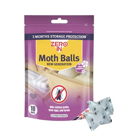 Zero In Clothes Moth Balls 002kg Screwfix