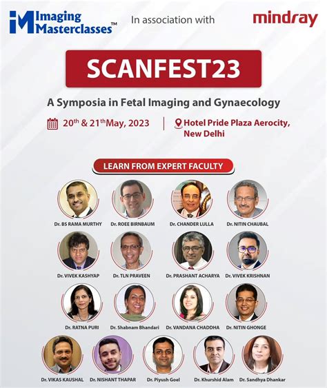 Mindray India On Twitter Join Us For SCANFEST 23 Symposia On Fetal