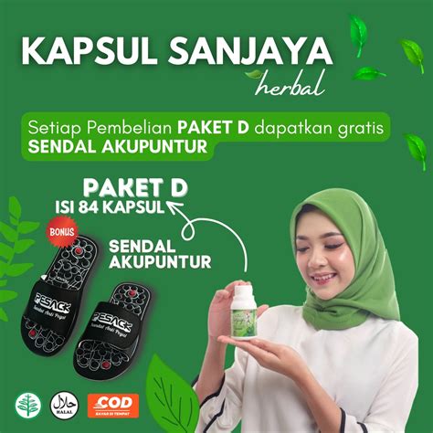 Jual Kapsul Sanjaya Cod Obat Pegal Linu Asam Urat Rematik Obat