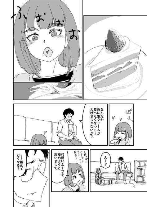 男二人で苺のショートケーキを食べるだけのマンガ｜森越 一