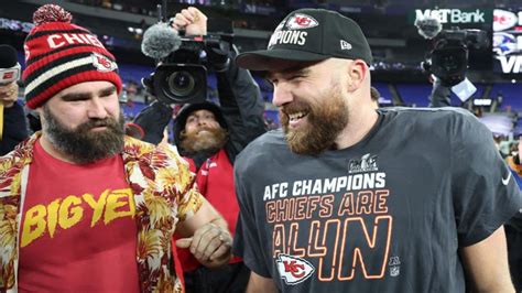 Travis Kelce Praises Jason Kelce For New Heights Podcast’s Success Jokingly Calls Him Neanderthal