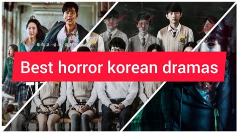 Top Best Horror Korean Dramas Youtube