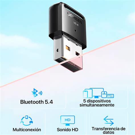 Ripley Adaptador Bluetooth Ugreen Transmisor Receptor Pc Laptop