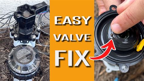 Easy Sprinkler Valve Repair Hack Step By Step Tutorial No Cutting Or