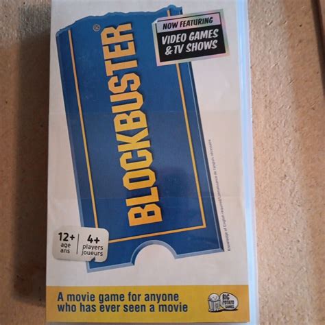 The Blockbuster Party Game Brand New Factory Sealed Ebay