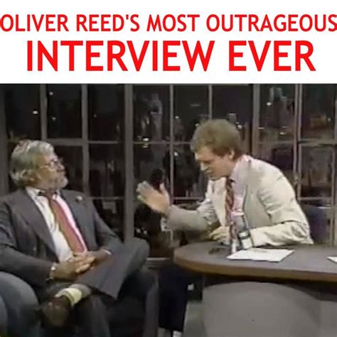 Oliver Reed's most outrageous interview | Acting like a drunk during ...