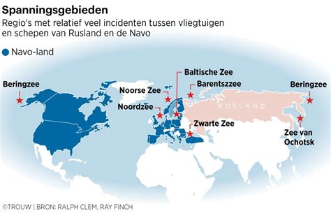 Rusland En De Navo Vechten Een Schijngevecht Uit In De Lucht En Op Zee