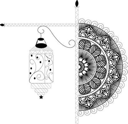 Diwali Black And White Vector Art, Icons, and Graphics for Free Download