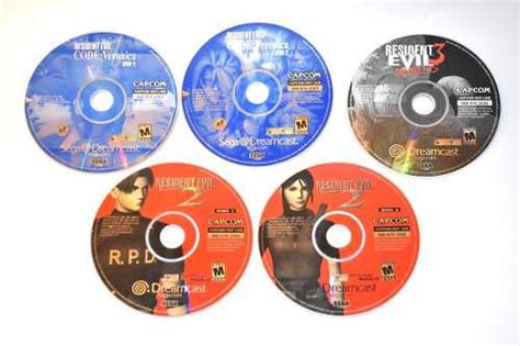 Coleccion resident evil dreamcast 1 2 y 3 raros únicos en México