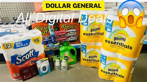 Dollar General All Digital Deals Paper Deal YouTube