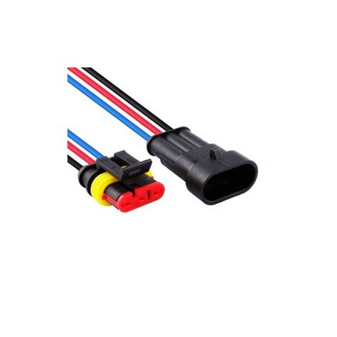 Waterproof Auto Wire Harness Male Female Electrical Connector Plug