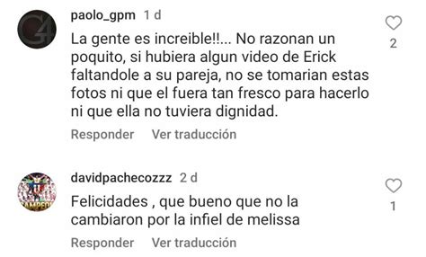 Erick Elera Se Pronuncia Tras Ser Vinculado Con Melissa Paredes Atv