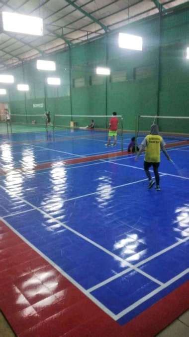 Desain Tiang Lampu Lapangan Badminton