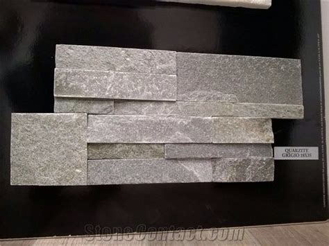 Grey Quartzite Stone Wall Cladding Ledge Stone Split Face Culture Stone