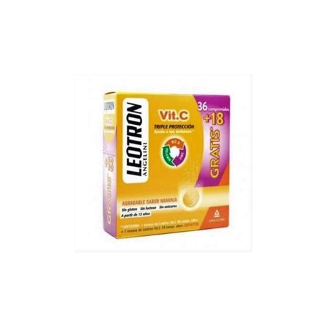 Comprar Leotron Vit C Naranja Comp Comp Farmazara