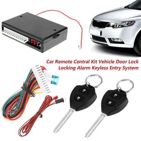 12v Universal Car Auto Remote Central Kit Door Lock Alarm Keyless Entry System Central Locking