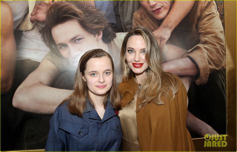 Angelina Jolie & Daughter Vivienne Attend Opening Night of 'The ...