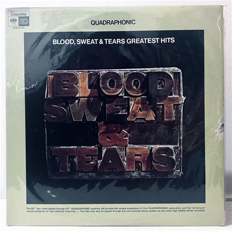 Lp Used Blood Sweat Tears Greatest Hits Quadrophonic Hobbies