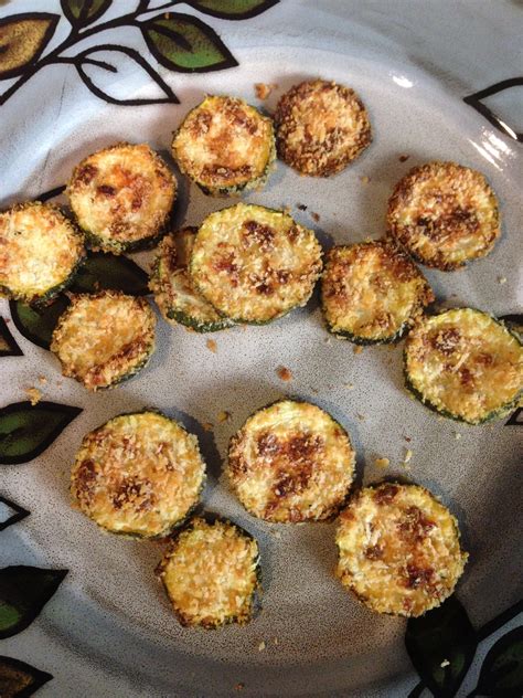 Zucchini Parmesan Crisps The Little Chef