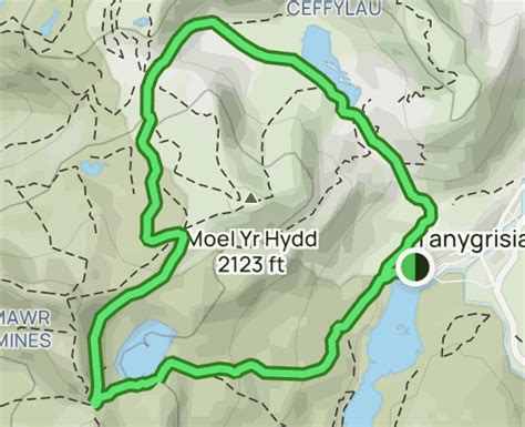 Cwmorthin Quarry Moelfryn Quarry And Llyn Stwlan Circular Gwynedd