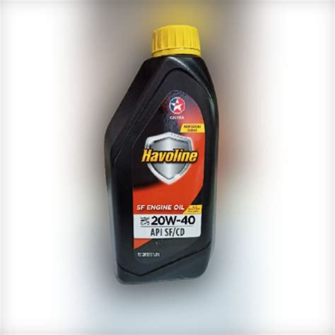 Genuine Engine Oil Caltex Havoline Formula SAE 10W 30