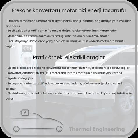 Frekans Konvert R Motor H Z Enerji Tasarrufu