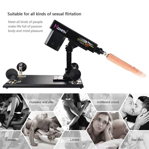 Automatic Sex Machine Speed Adjustable With Big Dildo Masturbation