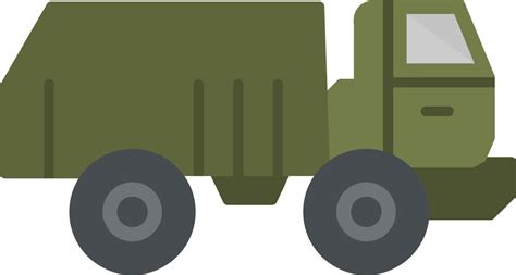 Military Truck Vector Icon 18816942 Vector Art At Vecteezy