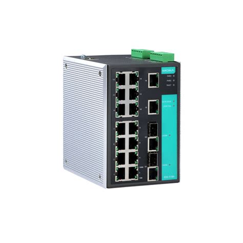 Moxa Eds A Ss Sc Managed Gigabit Ethernet Switch With Baset