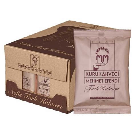 Kurukahveci Mehmet Efendi Turkish Coffee Sachets 12 Packs Grand