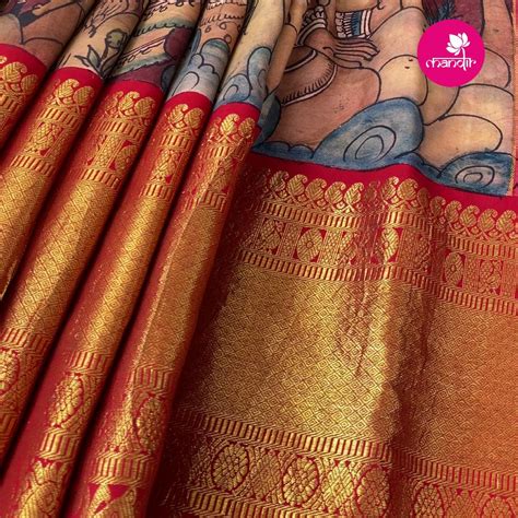 Kanchi Weave And Mesmerising Kalamkari Pattu Kalamkari Designs