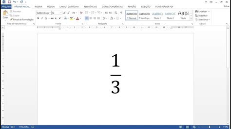 Como Fazer Frações No Teclado
