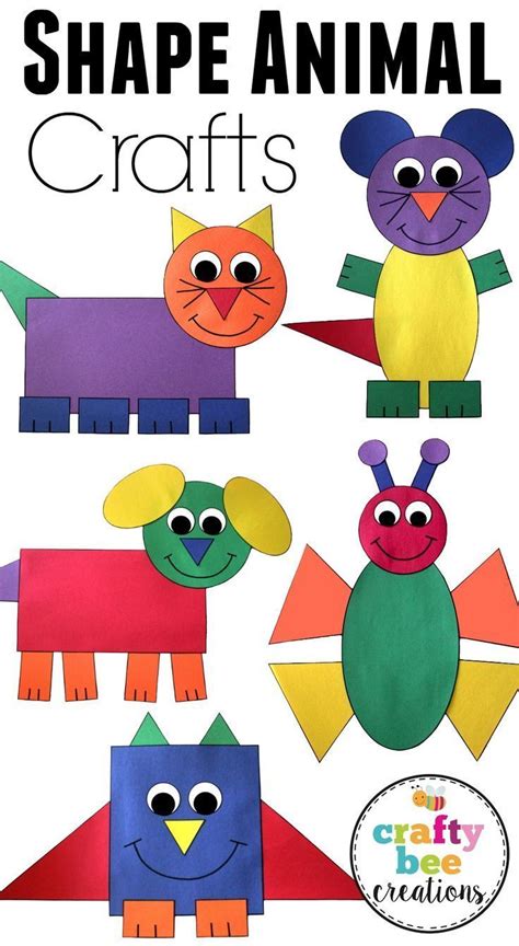 98 best Preschool - shapes and shape crafts images on Pinterest ...