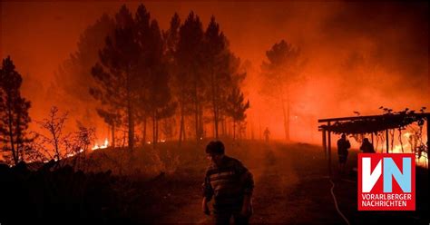 Schwere Waldbrände wüten in Portugal Vorarlberger Nachrichten VN at