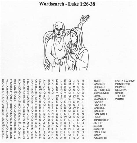 Bible Word Search Printables Hubpages