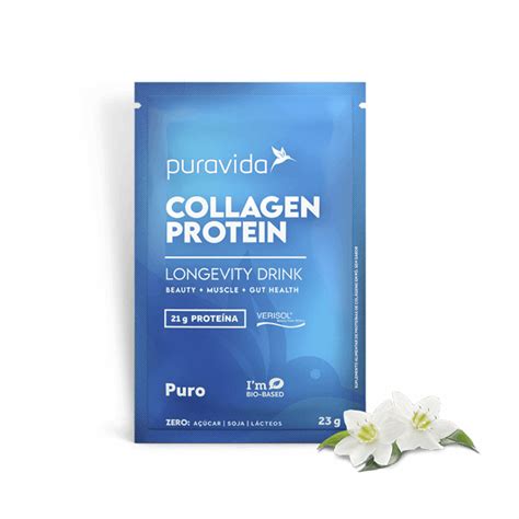 COLAGENO COLLAGEN PROTEIN PURO 450G PURAVIDA