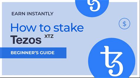 Tezos XTZ How To Stake Guide Easy Tutorial YouTube