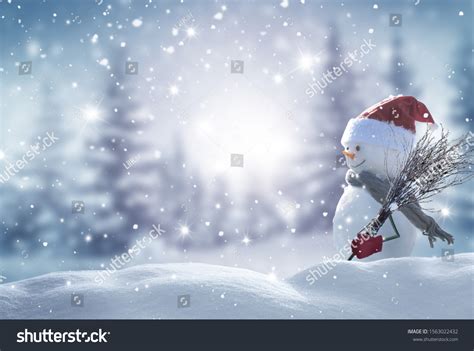 PowerPoint Template: snowman merry-christmas-and-happy-new (imnkhjjlkj)