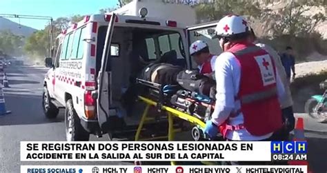 Peatón y motociclista heridos tras levantón en la salida al sur de