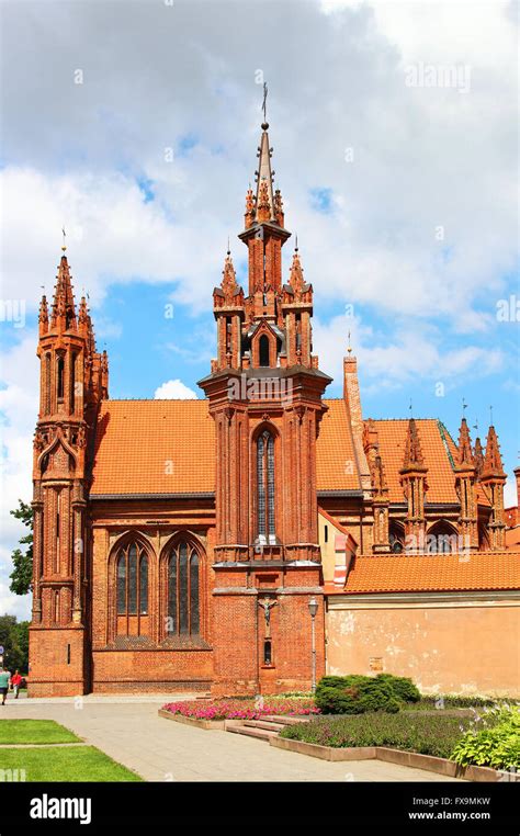 St Anne S Church Part Of The Historical Ensemble Of Bernardines