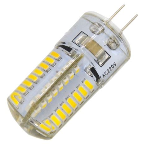 Wewoo Ampoule G4 4W lumière blanche 200LM 64 LED SMD 3014 de maïs de