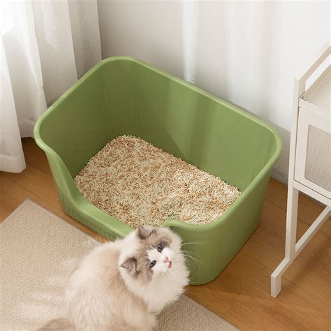 Se Pg130 Extra Large Cat Litter Pan Shine•e สัตว์เลี้ยง