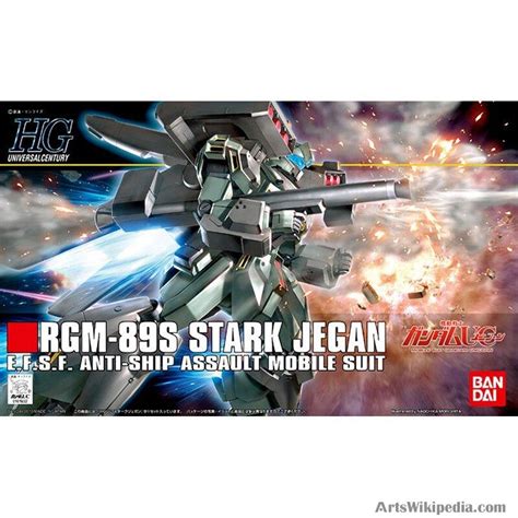 Bandai Genuine Gundam Model Kit Anime Figure HGUC RGM 89S Stark Jegan