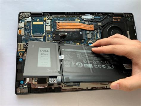 Замена батареи Dell Latitude 7420 HD01