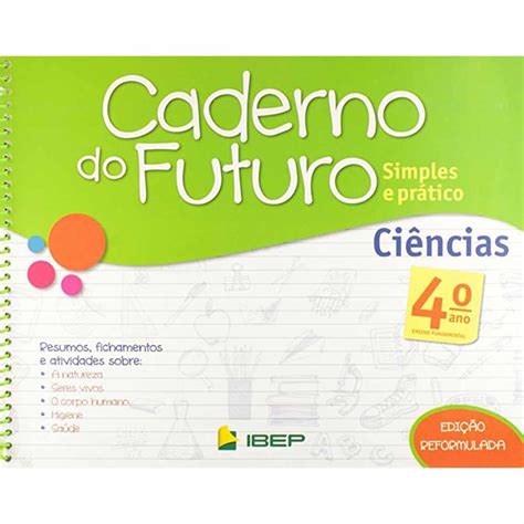 Caderno Do Futuro Portugu S Ano Cole O Caderno Do Futuro