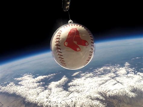 red sox space baseball earthtoskystore