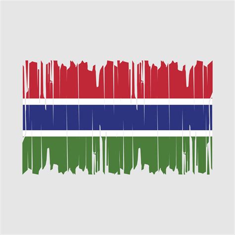 Gambia Flag Brush Vector 21484739 Vector Art at Vecteezy