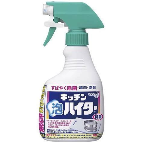 キッチン泡ハイター 本体 400ml 花王 20017389 アルバムとママ雑貨の店オフィス31 通販 Yahoo ショッピング